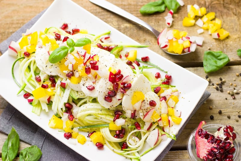 Zucchini Noodles with Pesto